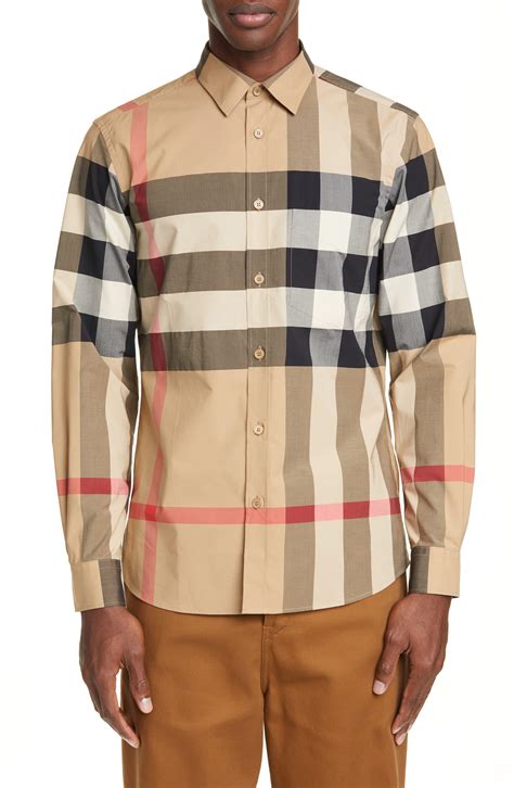 burberry plaid shirt aliexpress|Burberry dress shirt men's.